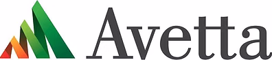Avetta logo featuring overlapping triangular shapes in orange, green, and dark green on the left, with the word Avetta in black text on the right—ideal for industrial equipment service companies in Sault Ste. Mar.