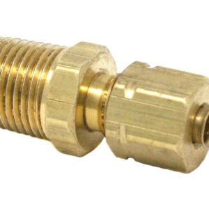 Tube Fitting - 1/8 in. Tube x 1/8 in. Straight Fitting<p>Part Number: 127551