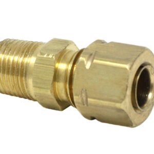 Tube Fitting - 1/4 in. Tube x 1/8 in. Straight Fitting<p>Part Number: 127553