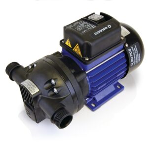 12V DC LD Blue Electric Pump - 3/4 in. Barbed Hose Tail<p>Part Number: 127643