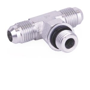Fitting - Tee, 9/16 MJ(2) X 9/16 SAE<p>Part Number: 129759