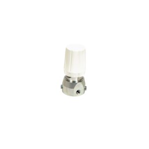High Pressure Fluid Back Pressure Regulator, 3000 Max psi, CS, Spring Type, 1/4 (f) x 1/4 (f)<p>Part Number: 222405