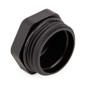 Vent Valve Output Cover with O-Ring for G-Series Pumps, IP69K Rated<p>Part Number: 16T854