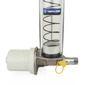 LubePro A2600 Horizontal Grease Pump, 2 Liter Reservoir, Normally Open, Low Level - BSPP<p>Part Number: 18C751