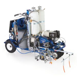 LineLazer V 250DC HP Reflective Series Self-Propelled Gas Hydraulic Airless Line Striper, 2 Auto Guns, 2 Tanks<p>Part Number: 17H473
