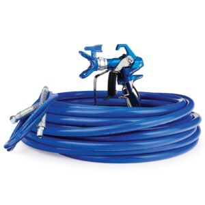 Contractor PC Airless Spray Gun, RAC X 517, BlueMax II Airless Hose 3/8 in x 50 ft, BlueMax II Airless Whip Hose 3/16 in x 4.5 ft<p>Part Number: 17Y048