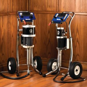 30:1 Merkur Pump, 1.2 gpm (4.5 lpm) fluid flow, Cart Mount, Pump/Gun Air Controls, Suction Hose<p>Part Number: G30C63