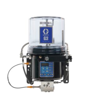 G3® Max Grease Pump for Dual-Line Lubrication Systems, 24 VDC, 4 Liter, Low Level with Controller, 1 Sensor, CPC, 3 Pump Elements<p>Part Number: 2002240