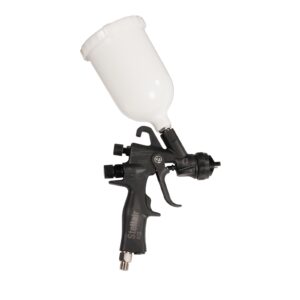 Stellair ACE Air Spray Gravity Feed Gun, LVMP, 0.055 in (1.4 mm) Nozzle, Plastic Gravity Cup<p>Part Number: 2010711