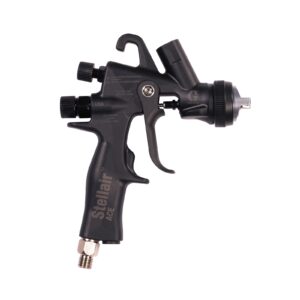 Stellair ACE Air Spray Gravity Feed Gun, Conventional, 0.070 in (1.8 mm) Nozzle, without Cup<p>Part Number: 2010952