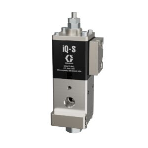 iQ Dispense Valve, Snuff Back, Ambient, NPT Tip, 0in (000mm) Nozzle, Remote Mount Solenoid<p>Part Number: 2011300