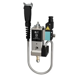 iQ Dispense Valve, Tip-Seal, Heated, 0.067in (1.7mm) Tip , 0in (000mm) Nozzle, Direct Mount Solenoid<p>Part Number: 2011592
