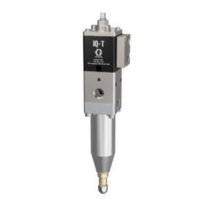 iQ Dispense Valve, Tip-Seal, Ambient, 0.051in (1.3mm) Tip, 2.36in (60mm) Nozzle, Remote Mount Solenoid<p>Part Number: 2011603