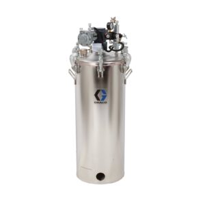 15 Gallon Low Pressure (HVLP) Pot with Agitator, Regulated to 15 psi, ASME Rated, 44.6 in (113.2 cm), 101 lbs (46 kg), SST<p>Part Number: 236148
