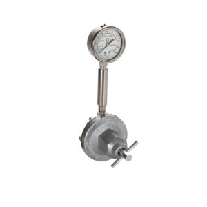 Low Pressure Fluid Regulator, 250 Max psi, 5-100 psi Range, 3.0 GPM, SST, Spring Type, 3/8 (f) x 3/8 (f), 1/4 (f) Port<p>Part Number: 214895