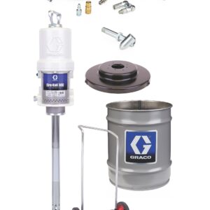 Fire-Ball® 300 Series 50:1 25 to 50 lb. (11.3 to 23 kg) Grease Pump - Portable Pail Dispenser Package<p>Part Number: 225773