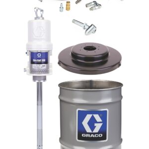 Fire-Ball® 300 Series 50:1 35 to 50 lb. (16 to 23 kg) Grease Pump - Stationary Pail Dispenser Package<p>Part Number: 225827