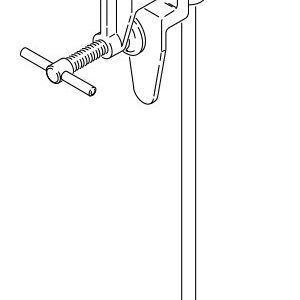 Clamp Mounted Drum Agitator, air driven, 2-1/2 HP, 41.5 inches (105.4 cm) long, includes dual round prop; open drum<p>Part Number: 225883