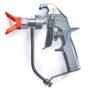 Silver Plus Airless Spray Gun, 2 Finger Trigger, Flat Tip<p>Part Number: 235460