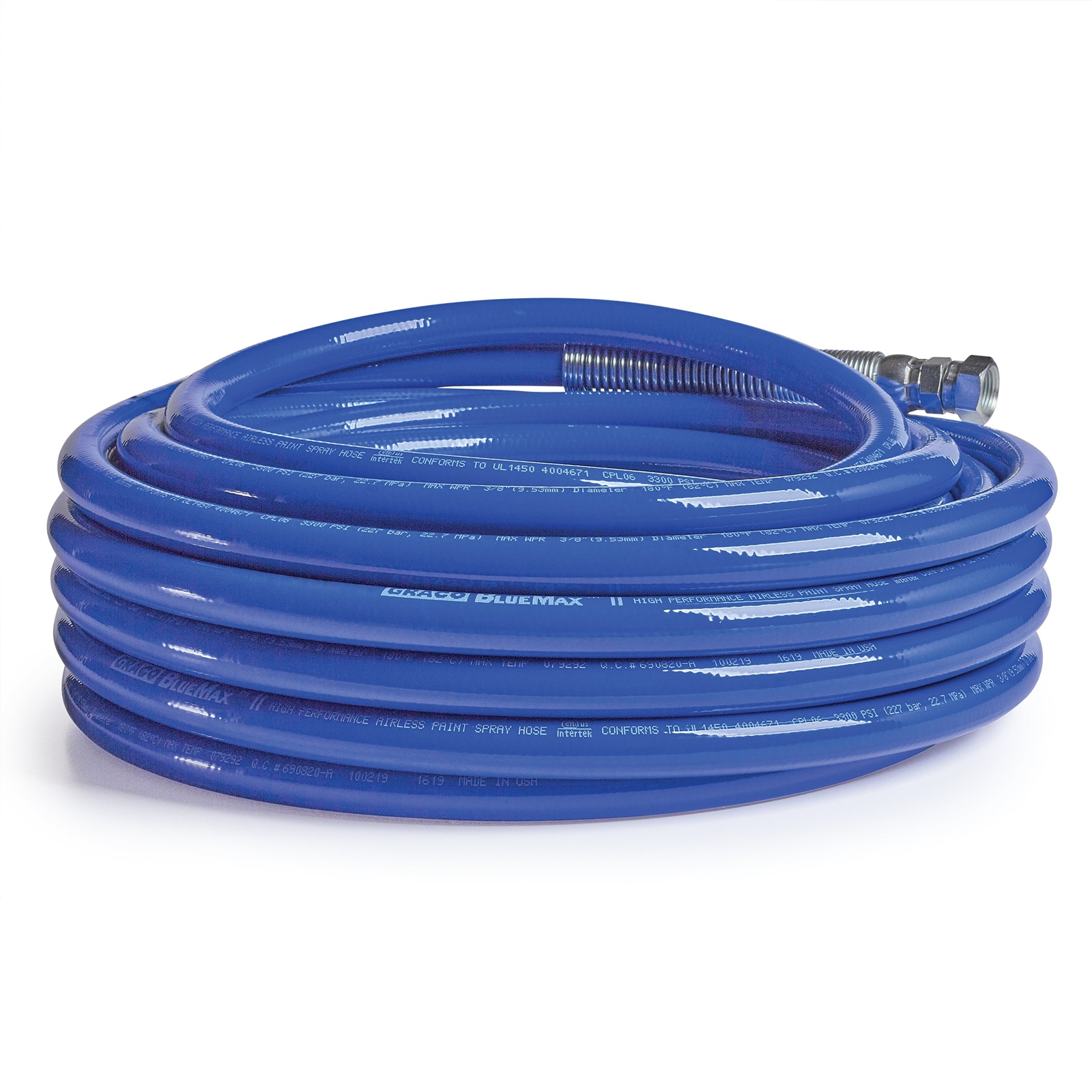 BlueMax II Airless Hose, 3/8 in x 50 ft<p>Part Number: 240797