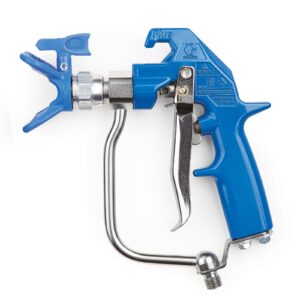Heavy-Duty Blue Texture Airless Spray Gun, 4 Finger Trigger, RAC X<p>Part Number: 241705