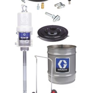 Fire-Ball® 300 Series 50:1 35 to 50 lb. (16 to 23 kg) Grease Pump - Portable Pail Dispenser Package<p>Part Number: 245695