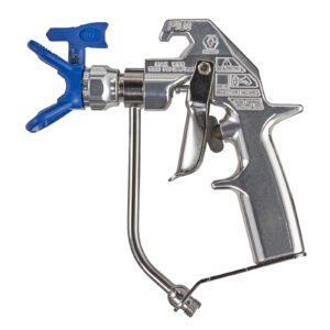 Silver Plus Airless Spray Gun, 2 Finger Trigger, RAC X 517 SwitchTip<p>Part Number: 246240