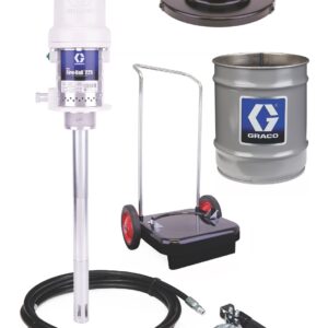 Mini Fire-Ball® 225 50:1 35 lb. and 50 lb. (16 kg and 23 kg) Grease Pump - Cart-Mounted Pail Dispenser Package<p>Part Number: 246913