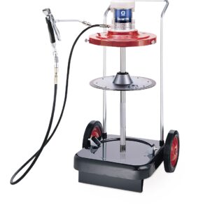 Mini Fire-Ball® 225 50:1 120 lb. (54 kg) Grease Pump - Portable Package 2-Wheel Cart<p>Part Number: 246916