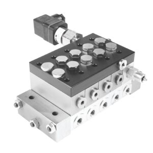 Air Oil Series Valves - 5-Section Manifold Assembly<p>Part Number: 24B240