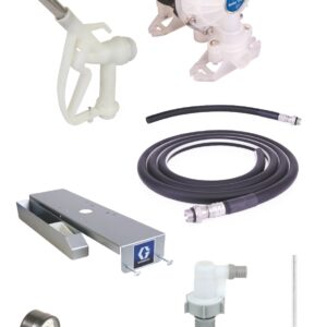 SD Blue Pump Drum Package - 2 ft (0.61 m) Suction Hose Length - Manual Nozzle - 3/4 in. BSPP Fittings<p>Part Number: 24F947