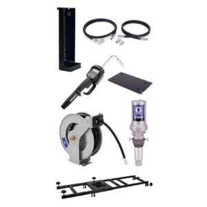 LD Series 3:1 Stationary 275 Gallon (1040 Liter) Pump Package - Manual Meter Type<p>Part Number: 24H702