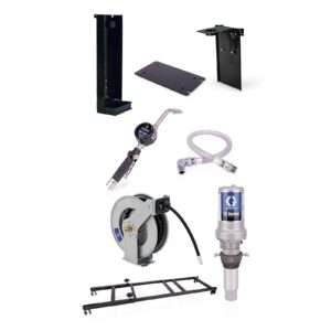 LD Series 3:1 Stationary 275 Gallon (1040 Liter) Oil Pump Package - Manual Meter Type<p>Part Number: 24H726