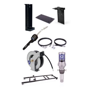 LD Series 5:1 275 Gallon (1040 Liter) Stationary Oil Pump Package - Preset Meter Type<p>Part Number: 24H894