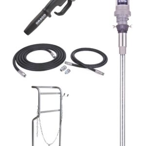 LD Series 5:1 200 Liter Mobile Oil Pump Package - Manual Meter Type<p>Part Number: 24H941