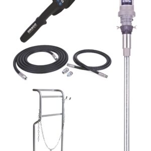 LD Series 5:1 55 Gallon (200 Liter) Barrel Mobile Oil Pump Package - Preset Meter<p>Part Number: 24H942