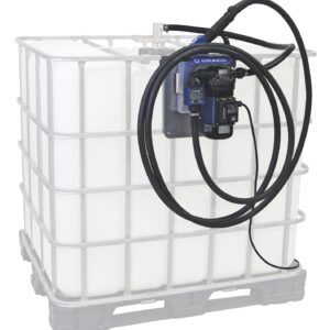 LD Blue Electric Pump Package - 5 ft (1.5 m) Suction Hose Length - Automatic Nozzle - SST Clamp Fittings<p>Part Number: 24V641