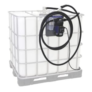 LD Blue Electric Pump Package - Tote Mount, 120V, Manual Nozzle<p>Part Number: 24V644