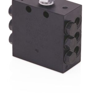 CSP Divider Valve, 1/8 inch NPT, 16 Outlets, Indicator Included<p>Part Number: 24Z509