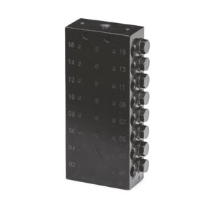 CSP Divider Valve, 1/8 inch BSPP, 16 Outlets<p>Part Number: 24Z482