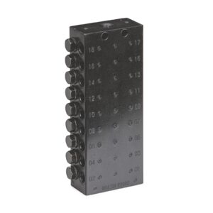 CSP Divider Valve, 1/8 inch BSPP, 18 Outlets<p>Part Number: 24Z483
