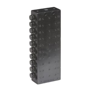 CSP Divider Valve, 1/8 inch BSPP, 20 Outlets<p>Part Number: 24Z484