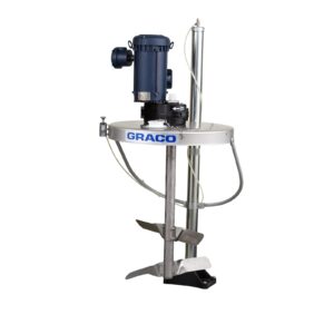 Electric Back Gear Drum Agitator with shaft and blades, UL, drum cover and elevator not included<p>Part Number: 25C485