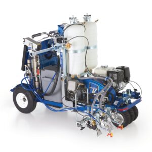 LineLazer V 250SPS HP Reflective Series Self-Propelled Gas Hydraulic Airless Line Striper, 2 Auto Guns, 2 Tanks, LazerGuide 3000<p>Part Number: 25D340