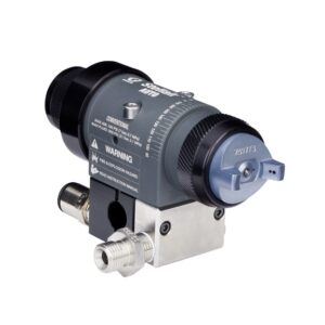 Stellair Automatic Air Spray Gun, Conventional, 0.055 in (1.4 mm) Nozzle for General Industry with side inlet manifold (imperial)<p>Part Number: 25F212