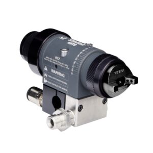 Stellair Automatic Air Spray Gun, Conventional, 0.059 in (1.5 mm) Ceramic Nozzle<p>Part Number: 2008540