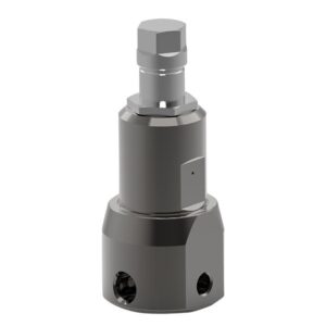 Medium Pressure Fluid Back Pressure Regulator, 3000 Max psi, 5 gpm Max flow rate, SST, Mechanical with locking nut<p>Part Number: 25R491
