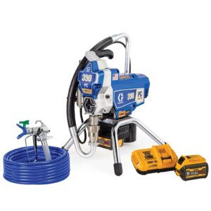 390 PC Cordless Airless Sprayer, Stand<p>Part Number: 25T804