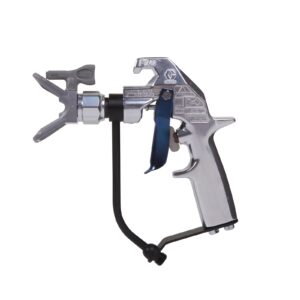 Silver Plus HP Airless Spray Gun, 2 Finger Trigger<p>Part Number: 273334