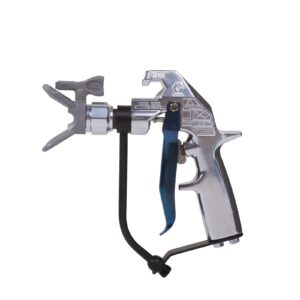 Silver Plus HP Airless Spray Gun, 4 Finger Trigger<p>Part Number: 273335